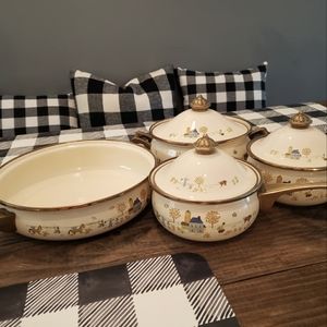 Vintage Lincoware Farmhouse Country Design Collection